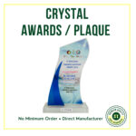 Crystal Awards Plaque 16