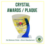 Crystal Awards Plaque 07